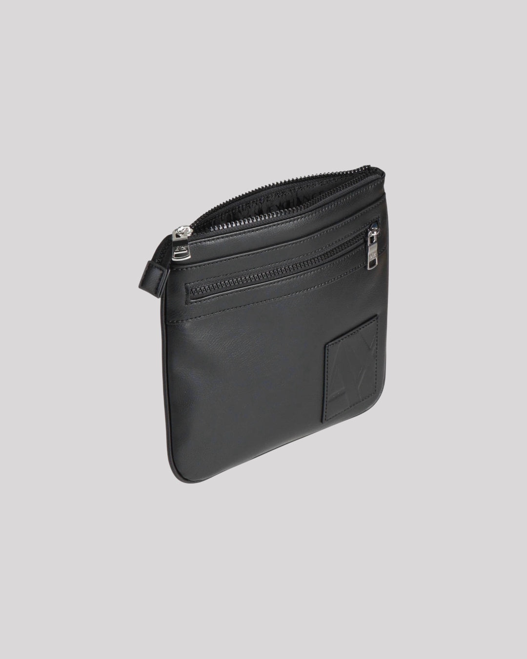 Armani Exchange Leather Shoulder Bag