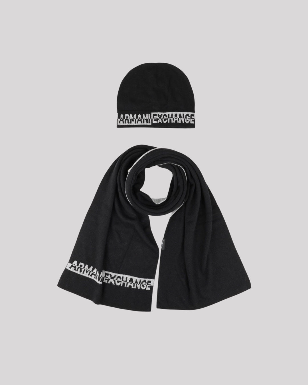 Armani Exchange Set, Beanie & Scarf